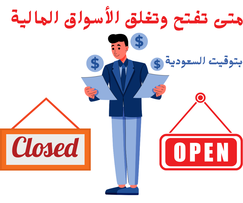 تتمتع الأسواق المالية في جميع أنحاء العالم بأوقات فتح وإغلاق محددة تختلف حسب المنطقة ونوع السوق يعد فهم هذه الساعات أمرًا بالغ الأهمية للمستثمرين والتجار والمحترفين الماليين للتنقل بفعالية في المشهد المالي العالمي. في هذه المقالة، سنستكشف متى تفتح وتغلق الأسواق المالية الرئيسية في جميع أنحاء العالم بتوقيت السعودية.